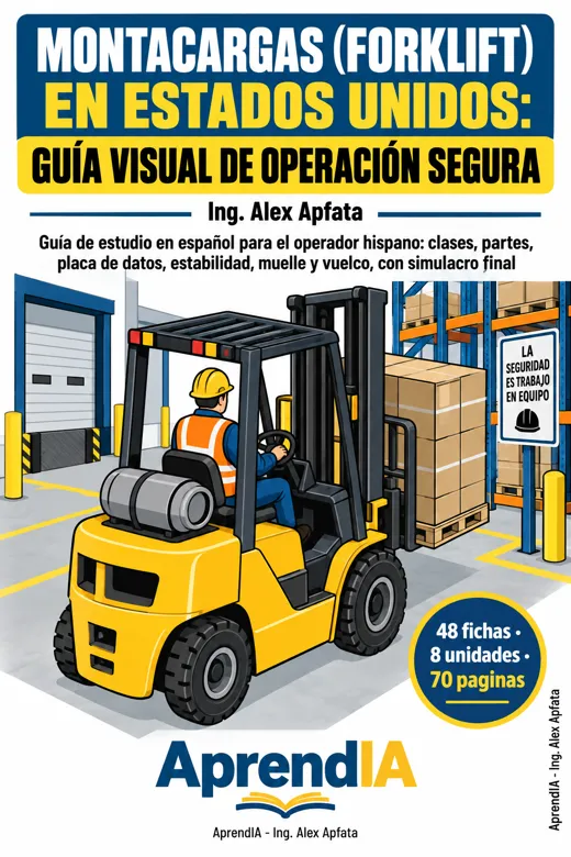 Portada: Montacargas (Forklift) en Estados Unidos: Guía Visual de Operación Segura