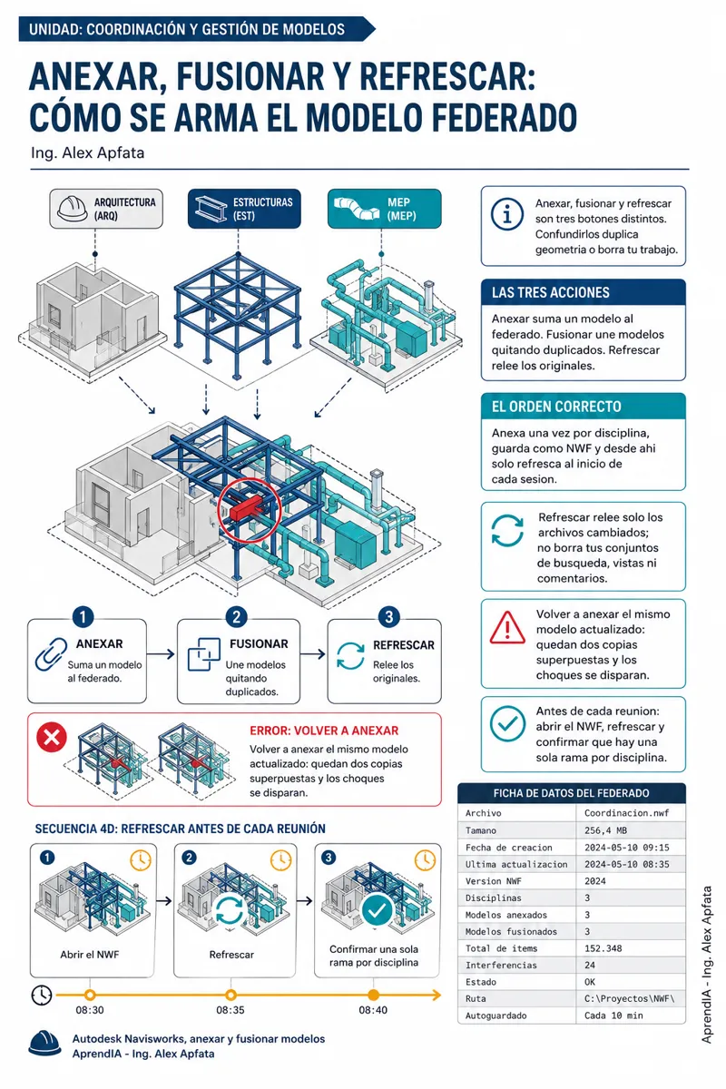 Página real 4 de Navisworks y BIM 4D-5D: coordinación e interferencias