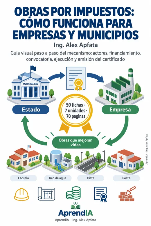 Portada: Obras por Impuestos: Cómo Funciona para Empresas y Municipios