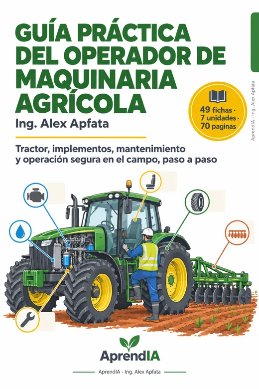 Portada: Guía Práctica del Operador de Maquinaria Agrícola