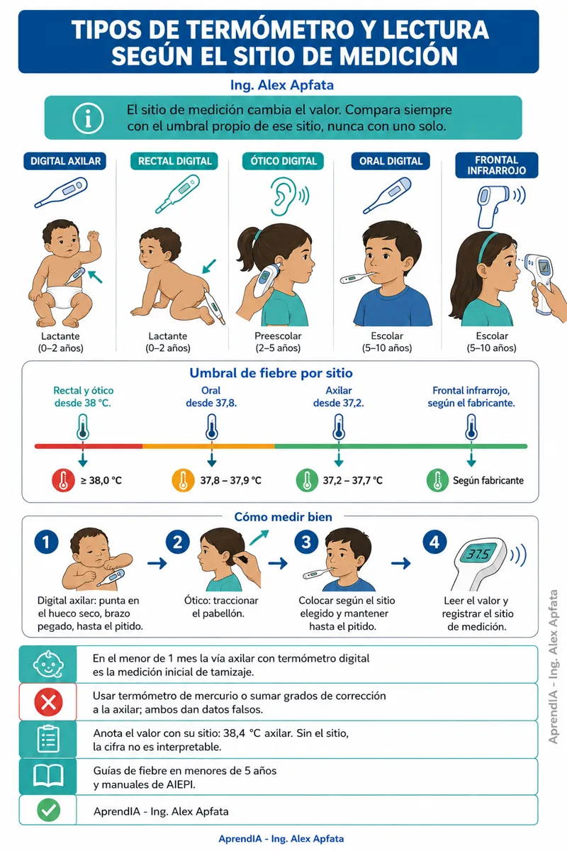 Página real 3 de Pediatría Práctica México: fiebre, deshidratación y AIEPI