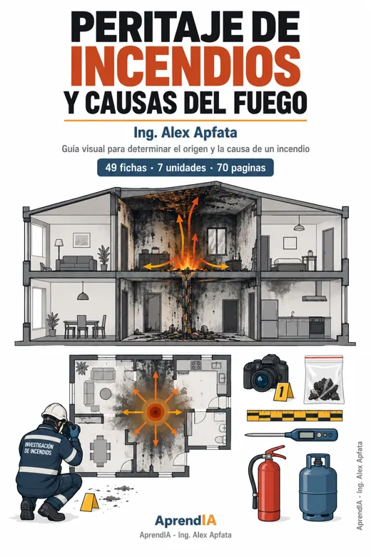 Portada: Peritaje de Incendios y Causas del Fuego
