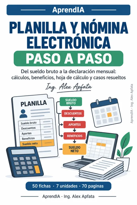 Portada: Planilla y Nómina Electrónica Paso a Paso