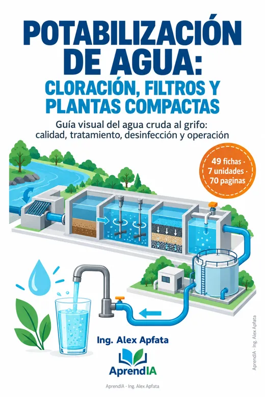 Portada: Potabilización de Agua: Cloración, Filtros y Plantas Compactas