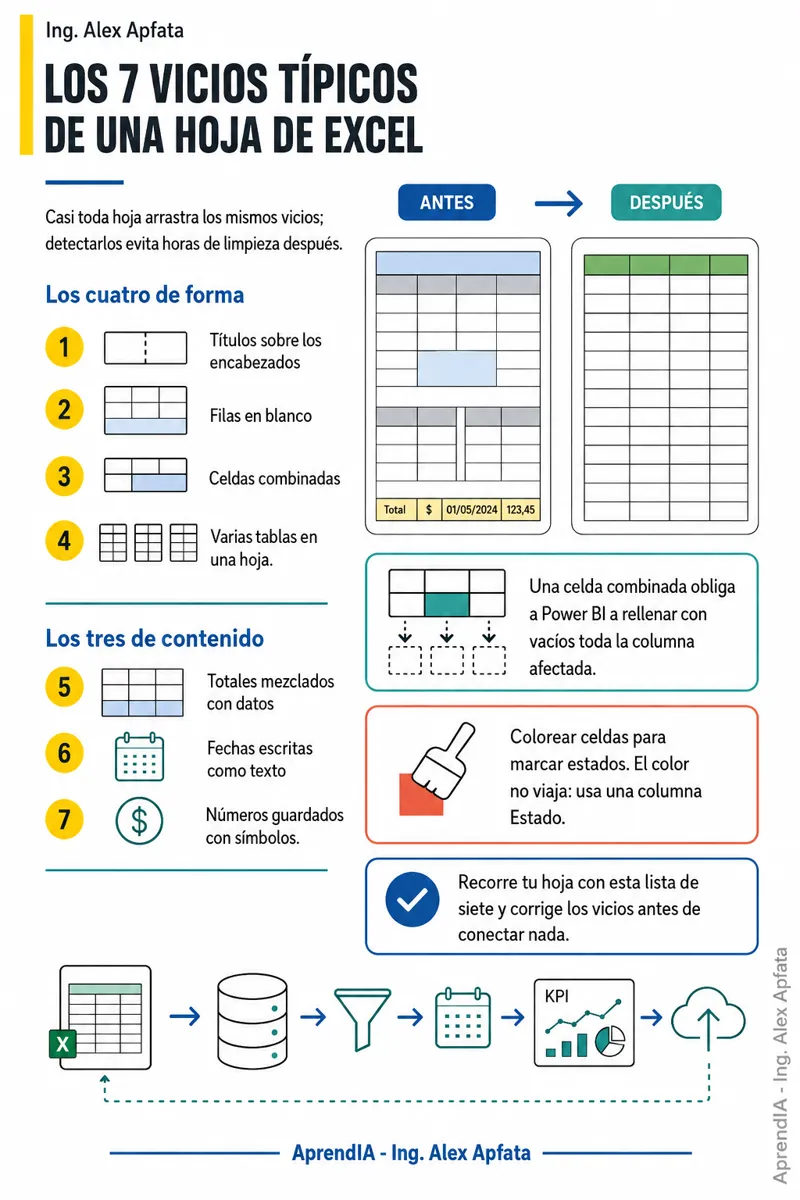 Página real 2 de Power BI: tableros y reportes desde Excel — Edición México