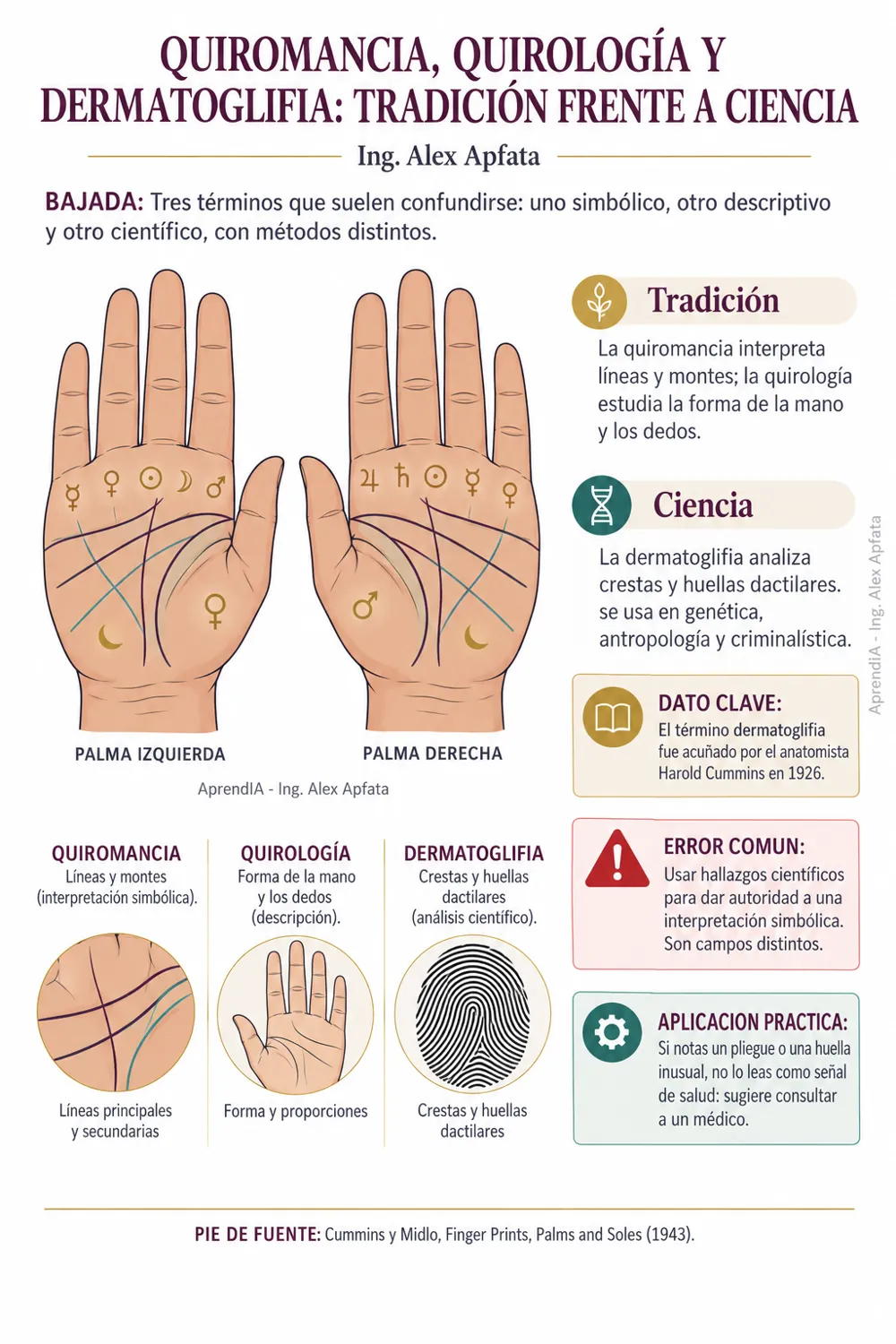 Página real 1 de Lectura de Mano: Quiromancia Práctica