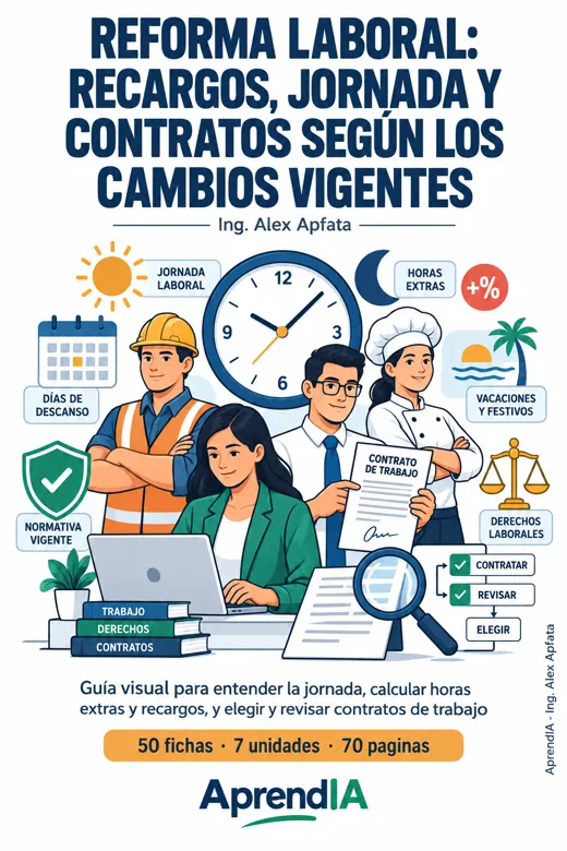 Portada: Reforma Laboral: Recargos, Jornada y Contratos según los Cambios Vigentes