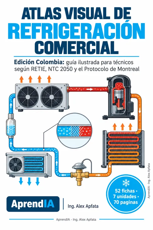 Portada: Atlas Visual de Refrigeración Comercial