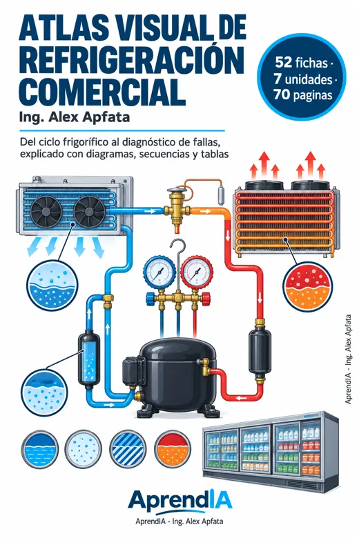 Portada: Atlas Visual de Refrigeración Comercial