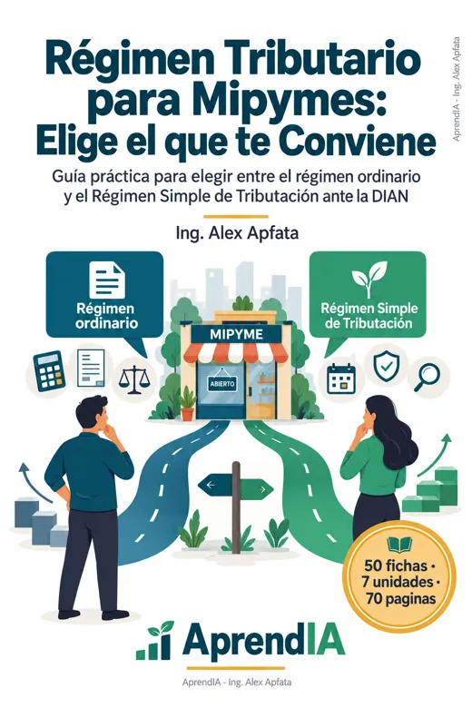 Portada: Régimen Tributario para Mipymes: Elige el que te Conviene