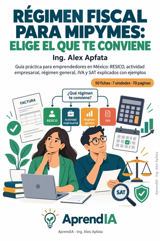 Portada: Régimen Fiscal para Mipymes: Elige el que te Conviene