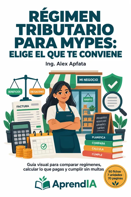 Portada: Régimen Tributario para Mypes: Elige el que te Conviene