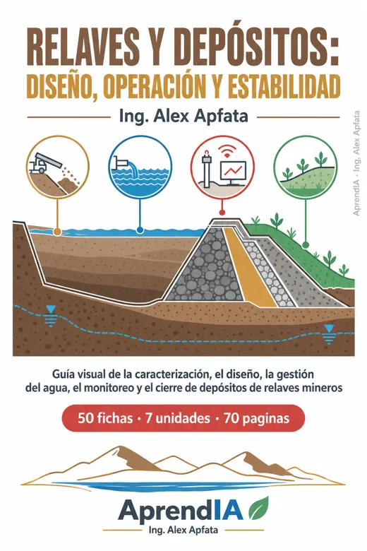 Portada: Relaves y Depósitos: Diseño, Operación y Estabilidad