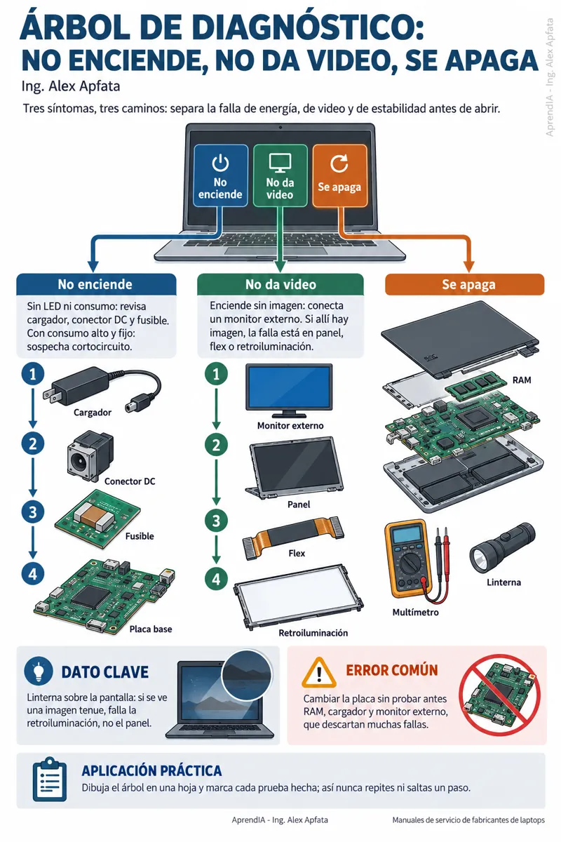 Página real 3 de Reparación de Laptops: Placa, Pantalla y Bisagras — Edición México