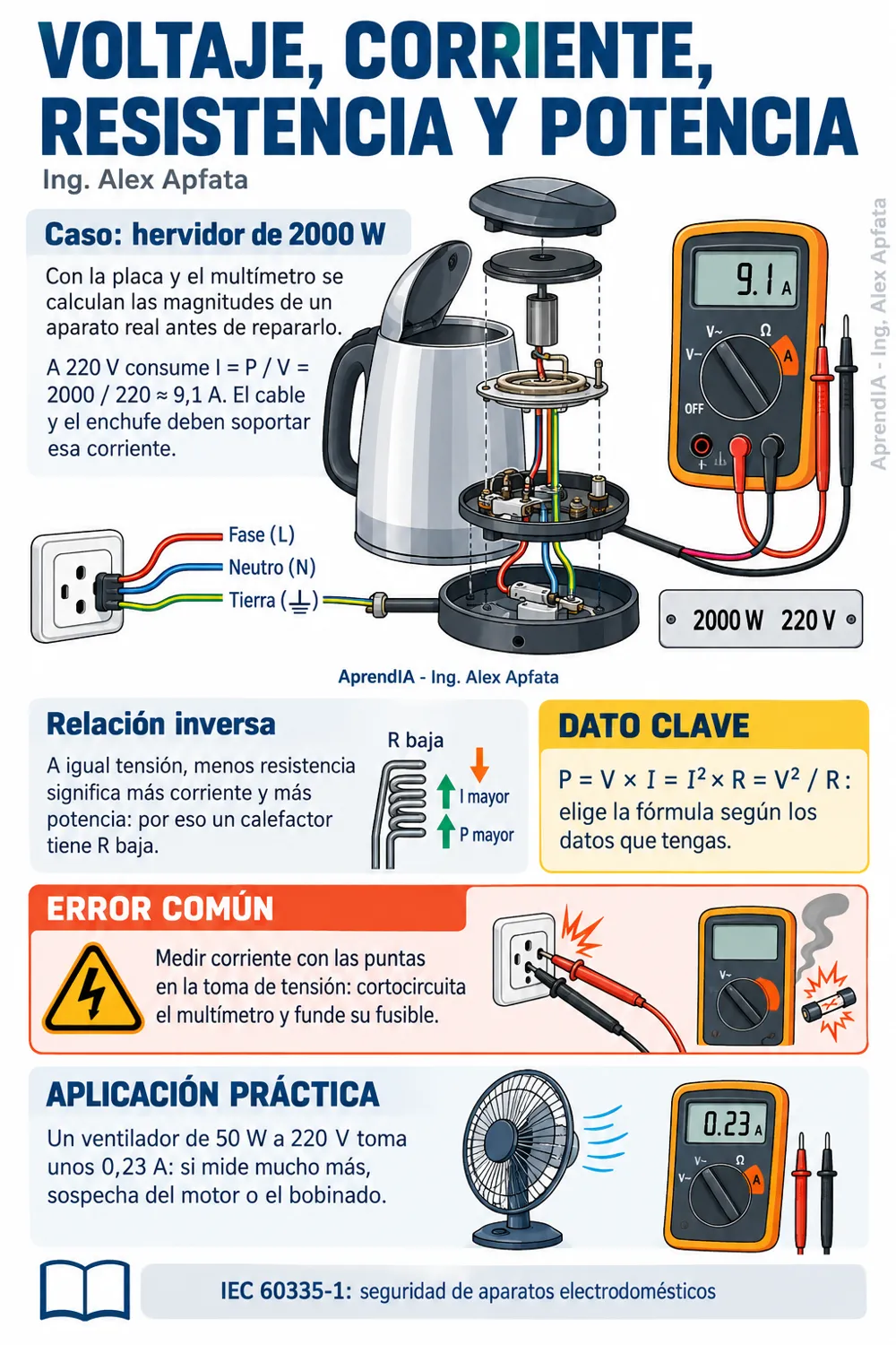 Página real 1 de Reparación de Pequeños Electrodomésticos: Licuadoras, Planchas, Microondas, Hervidores y Ventiladores