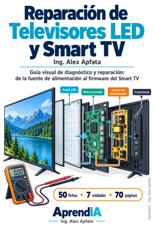 Portada: Reparación de Televisores LED y Smart TV