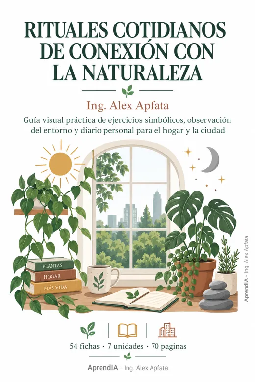 Portada: Rituales cotidianos de conexión con la naturaleza