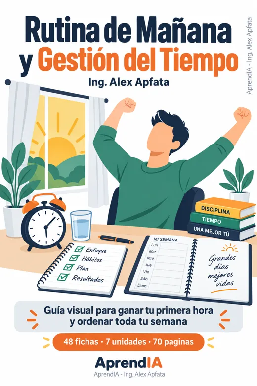 Portada: Rutina de Mañana y Gestión del Tiempo