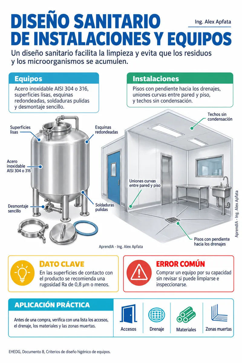 Página real 2 de Programa de Saneamiento en Planta: Limpieza, Desinfección y Control de Plagas
