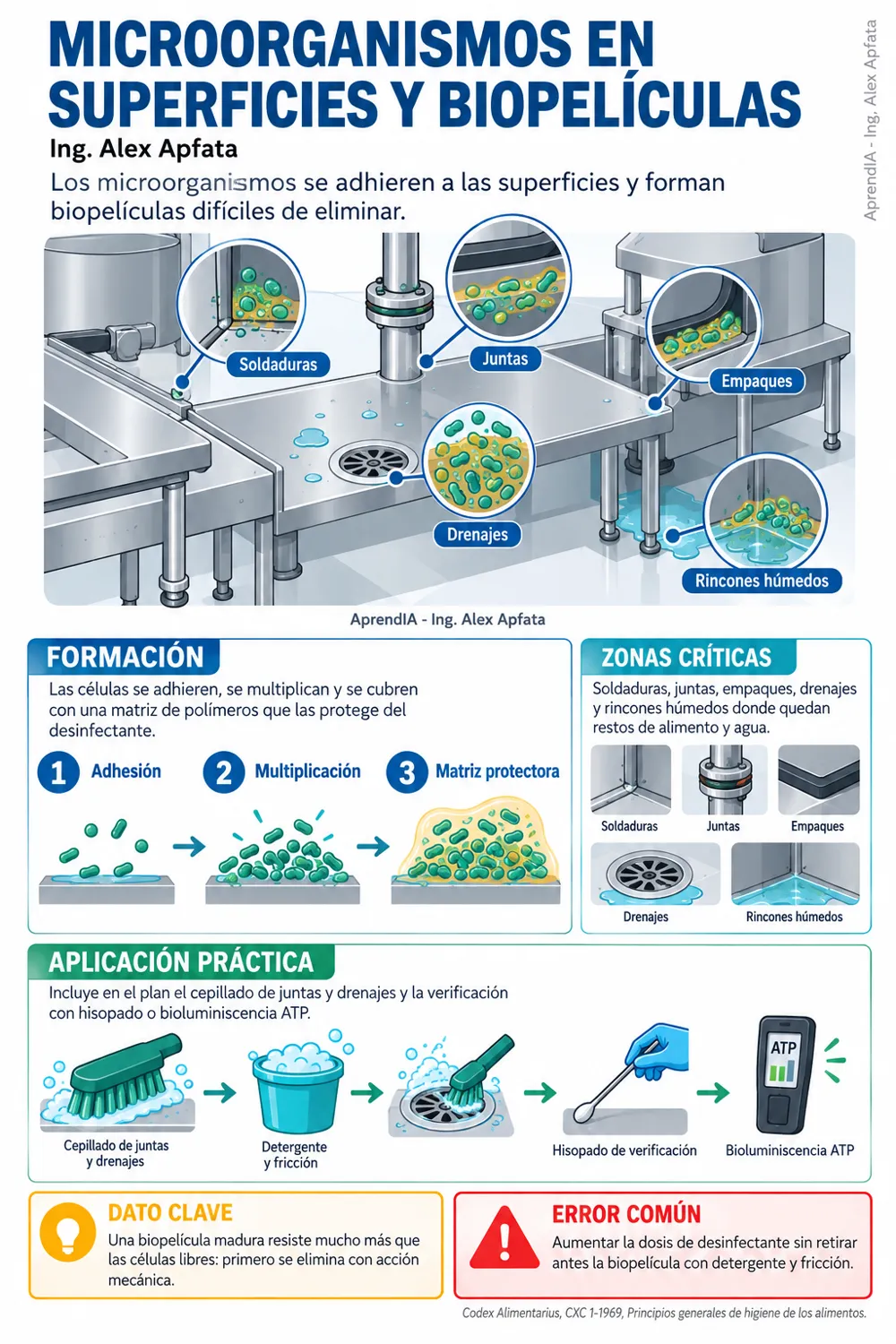 Página real 1 de Programa de Saneamiento en Planta: Limpieza, Desinfección y Control de Plagas
