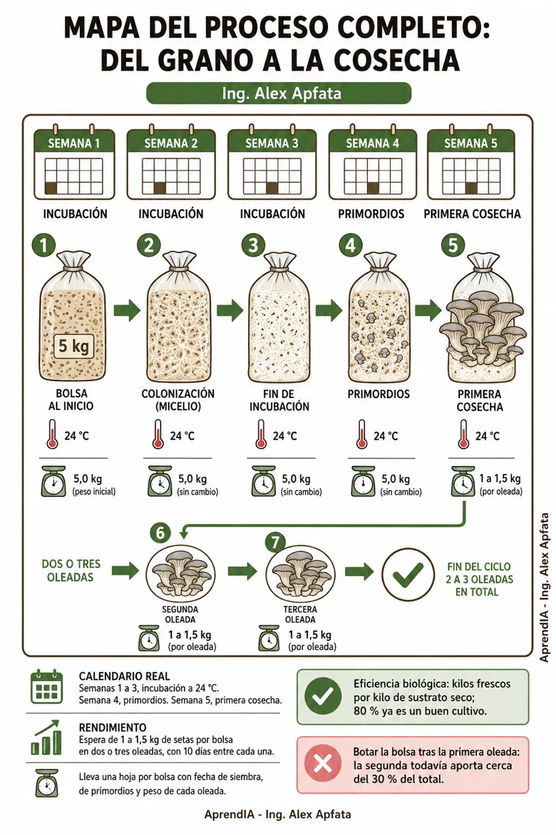 Página real 2 de Cultivo de Hongos Ostra y Setas en Casa