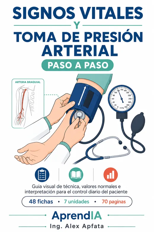 Portada de Signos Vitales y Toma de Presión Arterial Paso a Paso