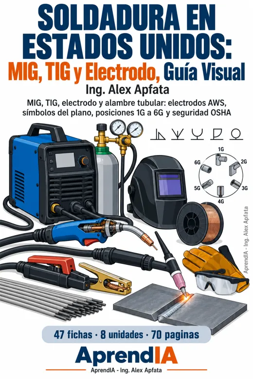 Portada: Soldadura en Estados Unidos: MIG, TIG y Electrodo, Guía Visual