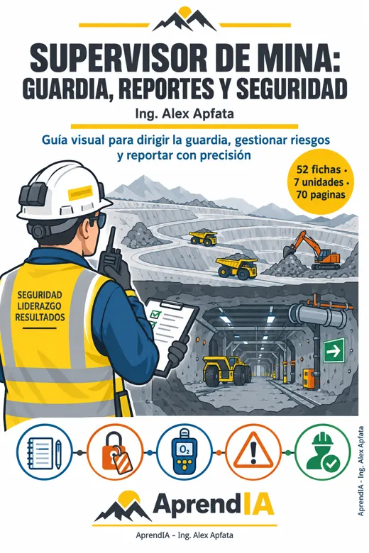 Portada: Supervisor de Mina: Guardia, Reportes y Seguridad