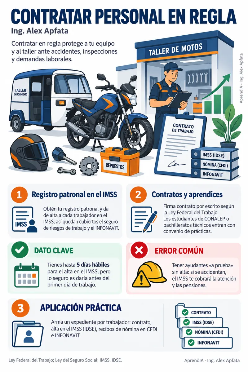 Página real 4 de Manual para Montar un Taller de Motos Rentable