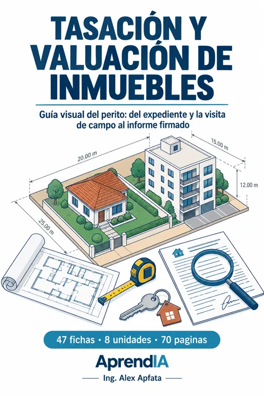 Portada: Tasación y Valuación de Inmuebles