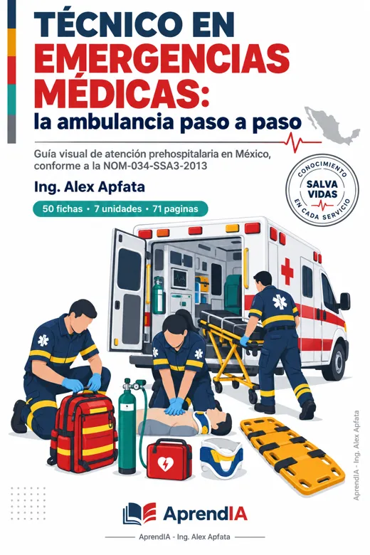 Portada de TUM: Técnico en Urgencias Médicas, la ambulancia paso a paso