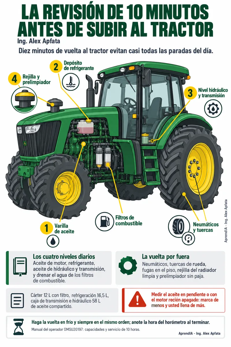 Página real 4 de Guía Visual del Tractor John Deere 6110D