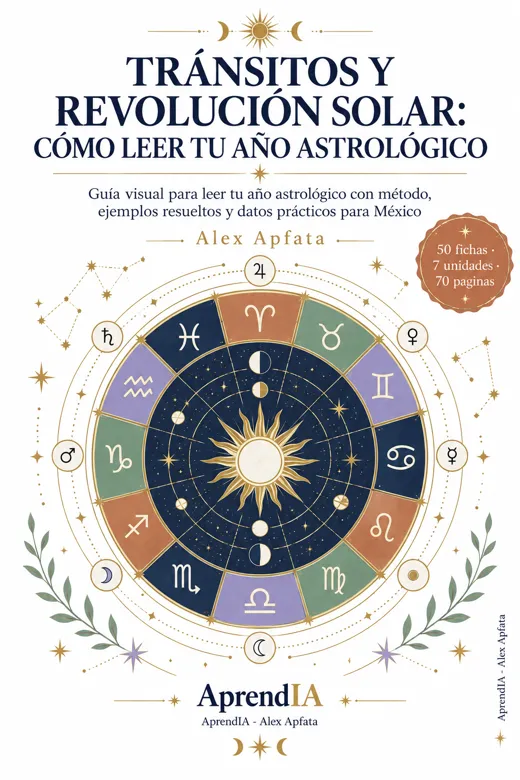 Portada de Tránsitos y Revolución Solar: Cómo Leer tu Año Astrológico
