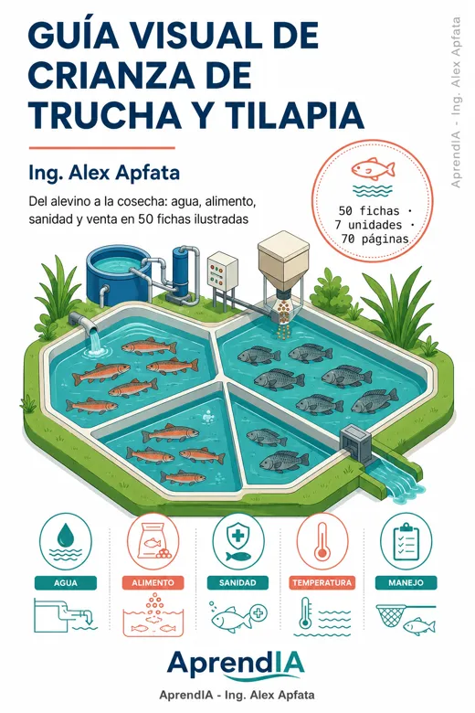 Portada: Guía Visual de Crianza de Trucha y Tilapia