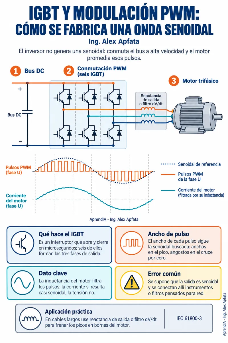 Página real 3 de Variadores de Frecuencia (VFD) y Arrancadores Suaves: Cableado, Parametrización y Fallas