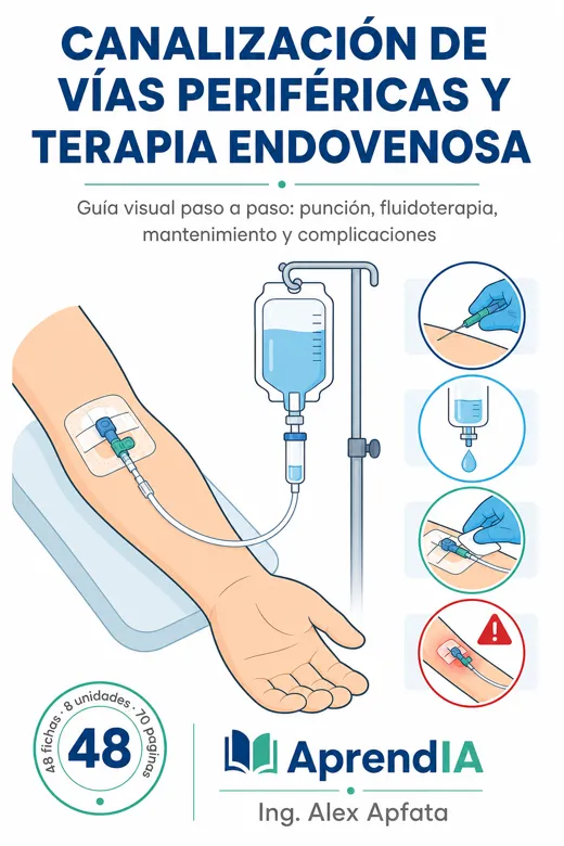 Portada de Canalización de Vías Periféricas y Terapia Endovenosa