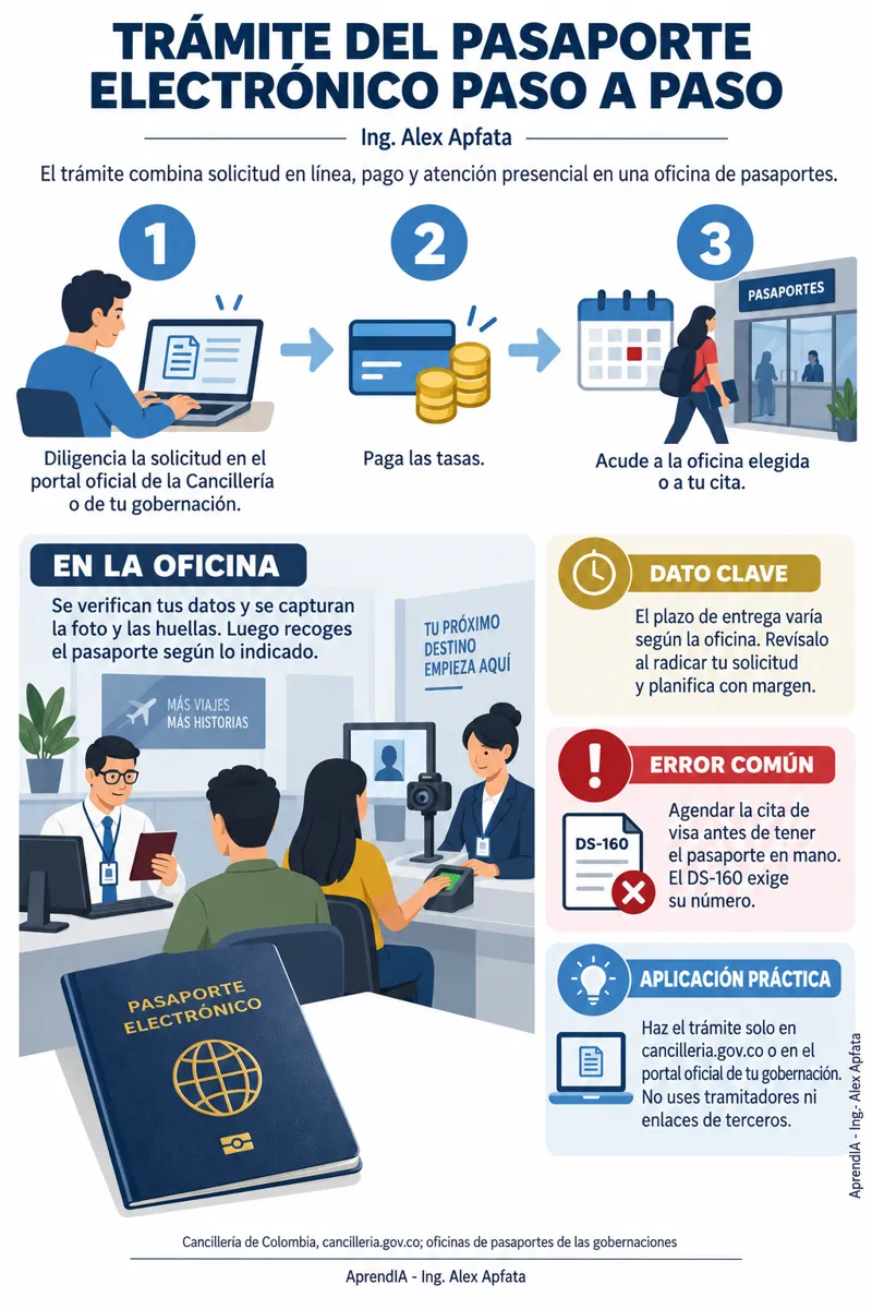 Página real 3 de Pasaporte y Visa Americana Paso a Paso: Formulario DS-160 y Entrevista (Edición Colombia)