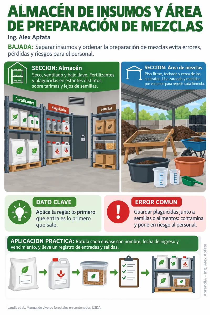 Página real 4 de Vivero Comercial en México: Propagación, Sustratos, Injertos, Riego y Venta de Plantones