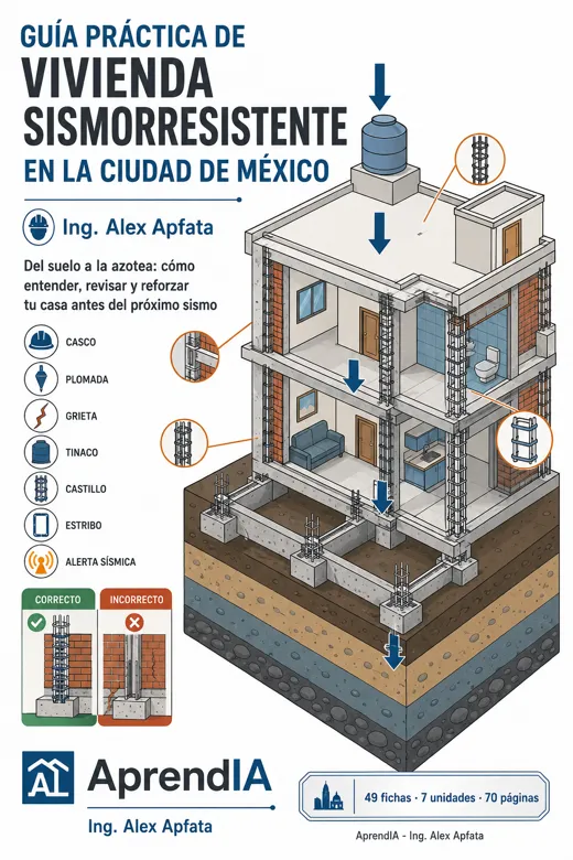 Portada: Guía Práctica de Vivienda Sismorresistente en la Ciudad de México
