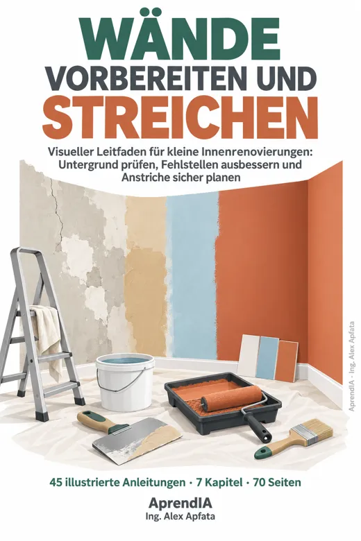 Titelseite: Wände vorbereiten und streichen